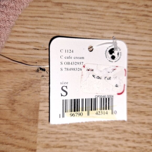 FREE PEOPLE-Ottoman Slouchy Tunic-Cafe Creme-Cotton Blend-Size S-NEW WITH TAG - Picture 7 of 8